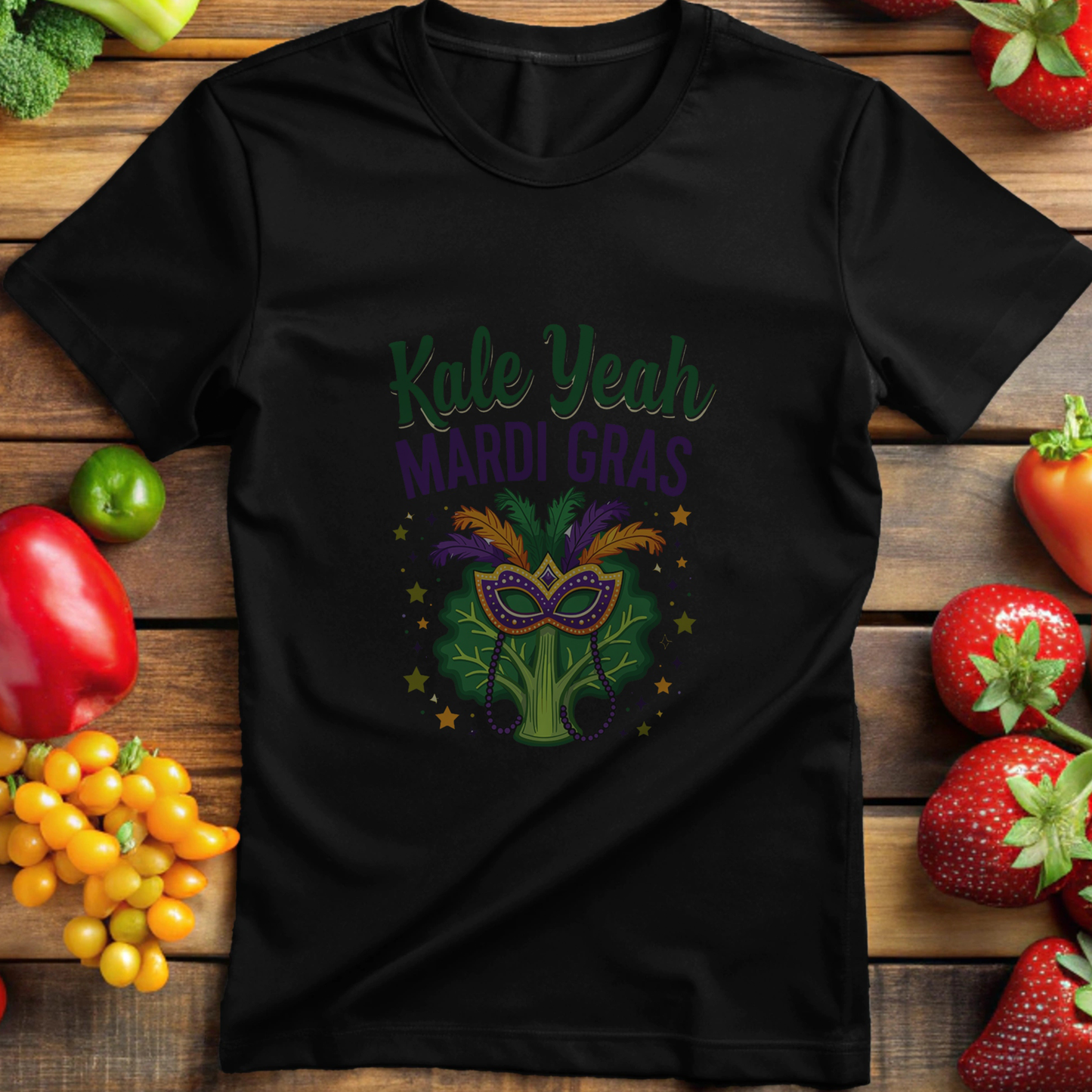 Kale Yeah Mardi Gras