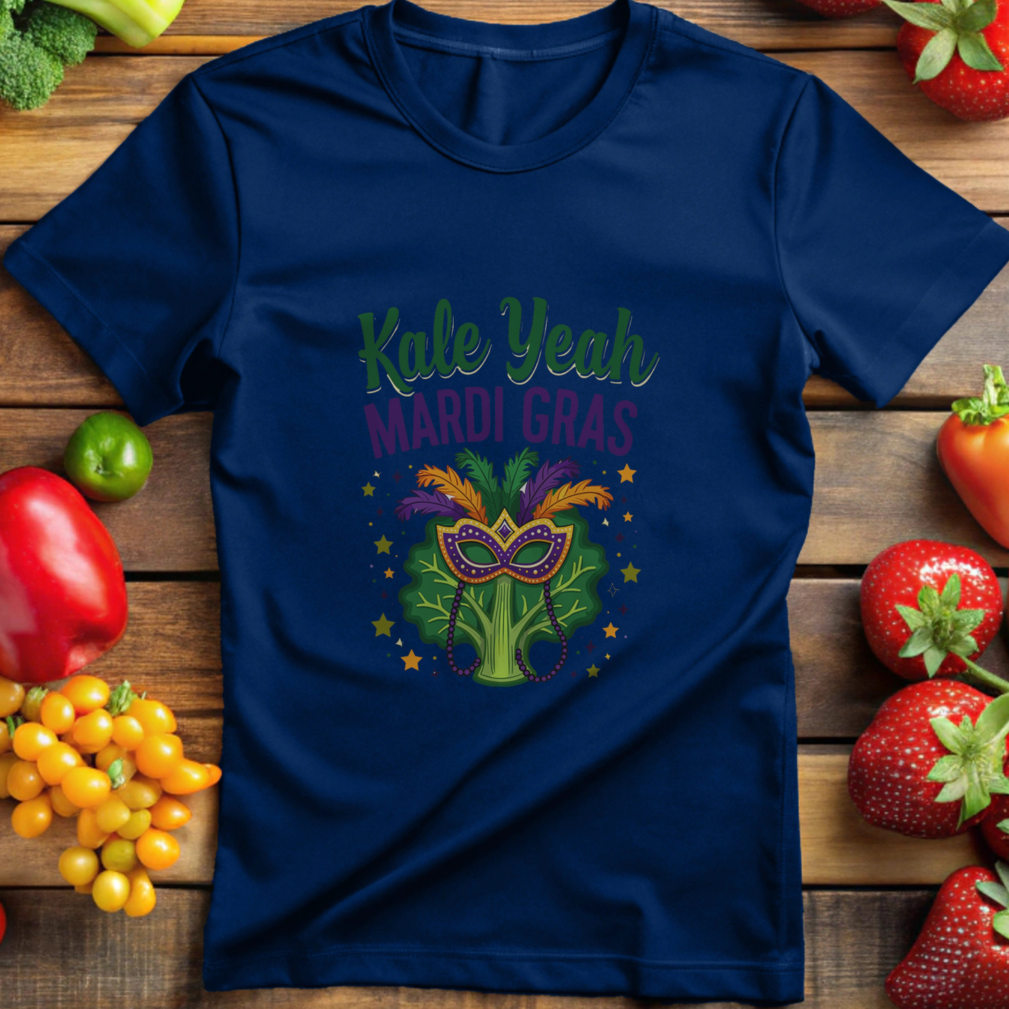Kale Yeah Mardi Gras