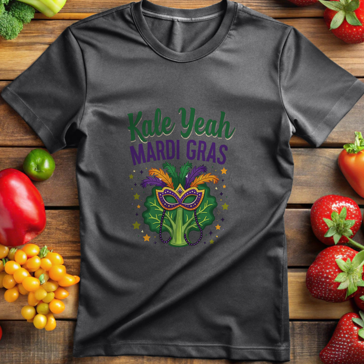 Kale Yeah Mardi Gras