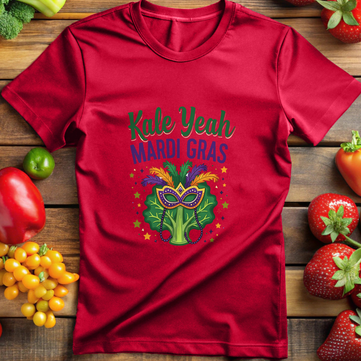 Kale Yeah Mardi Gras