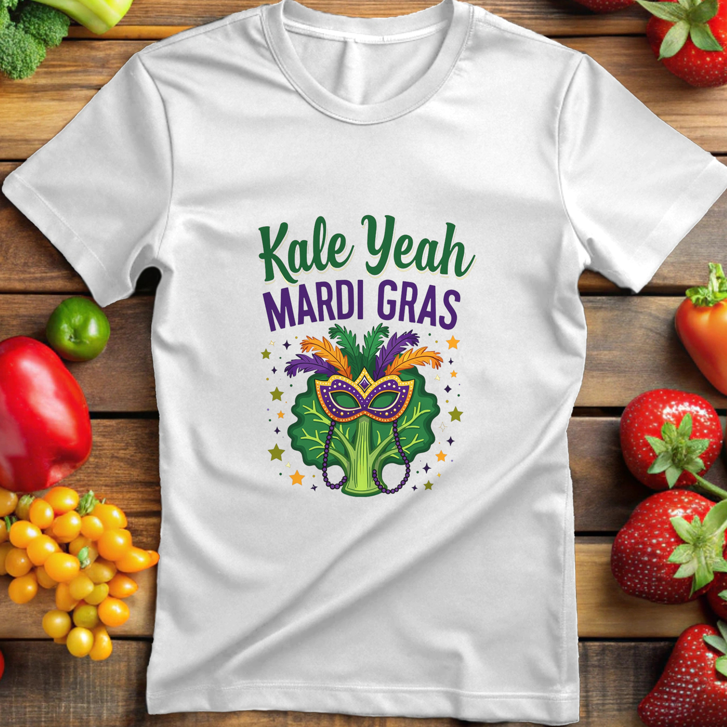 Kale Yeah Mardi Gras