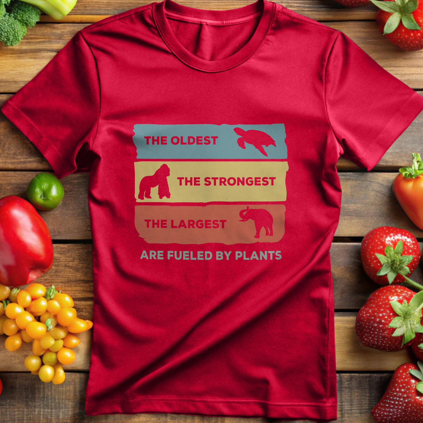The Oldest, The Strongest, The Largest T - shirt