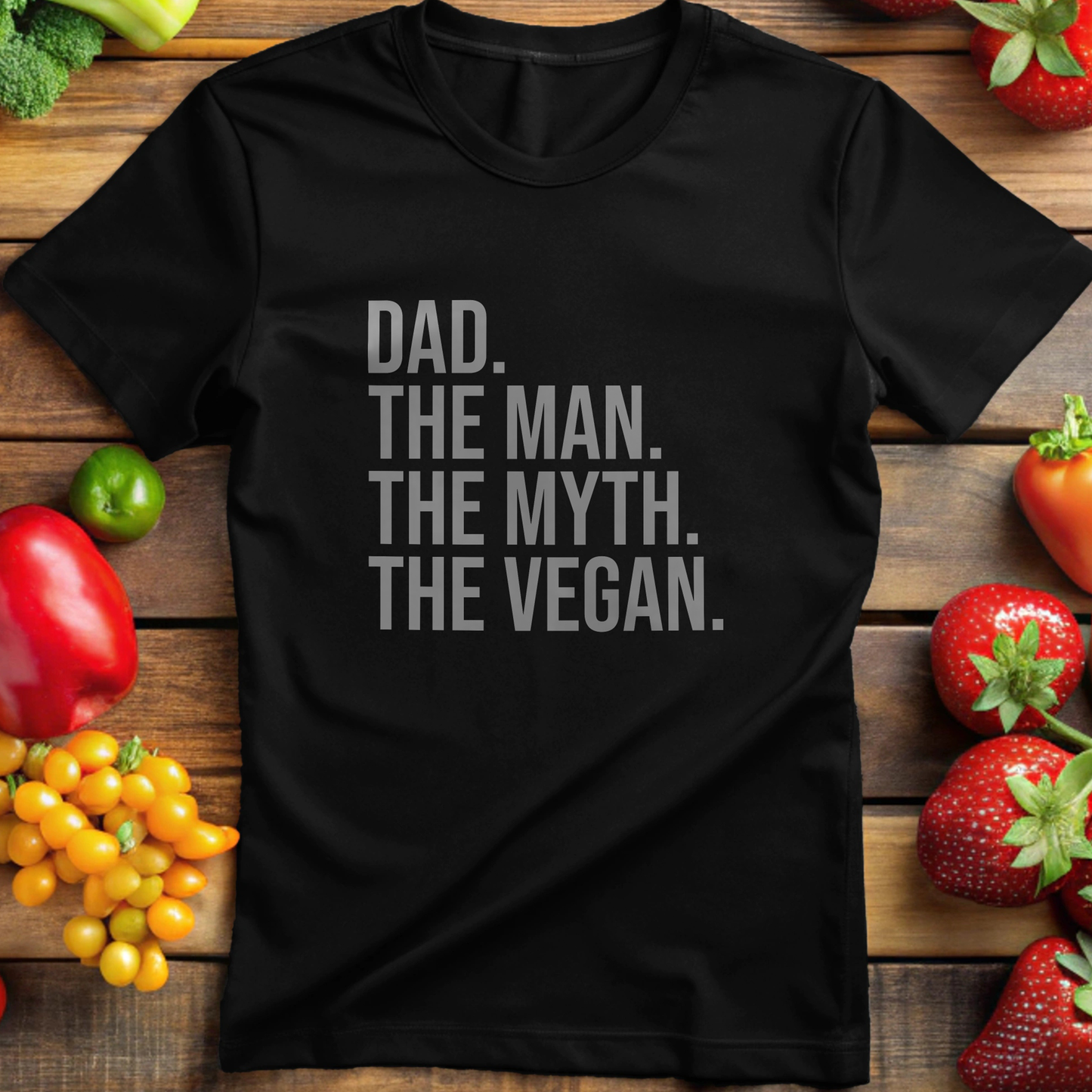 Dad, The Man, The Myth, The Vegan