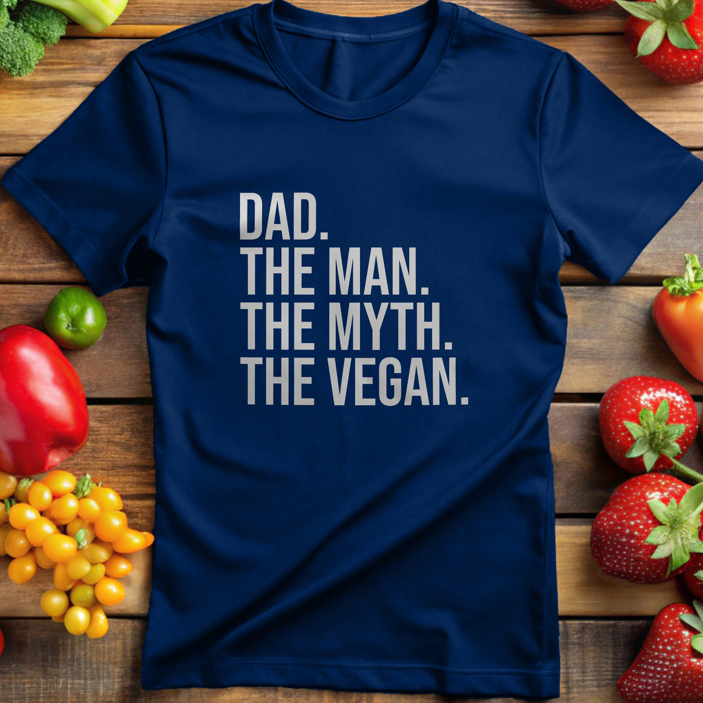Dad, The Man, The Myth, The Vegan