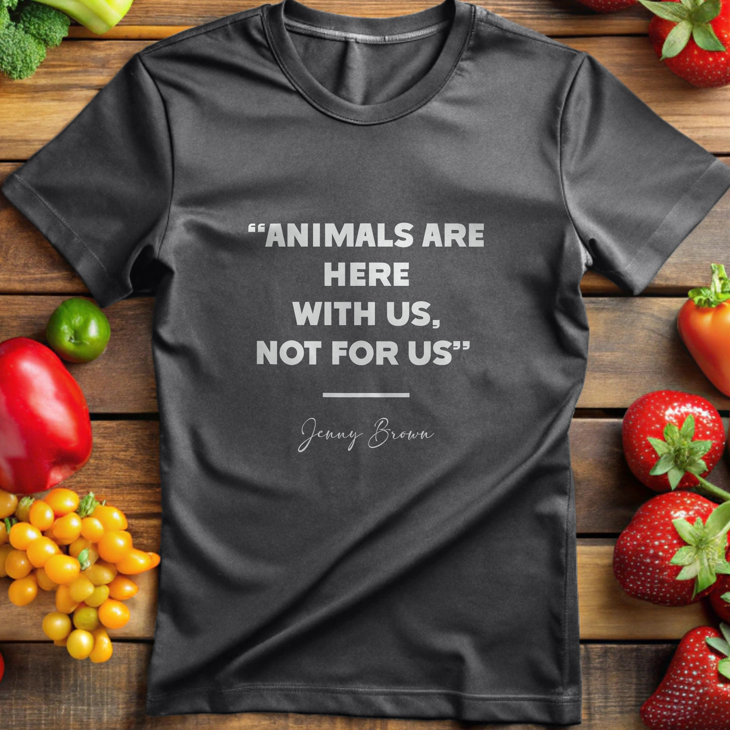 Jenny Brown - Animals Are Here With Us, Not For Us