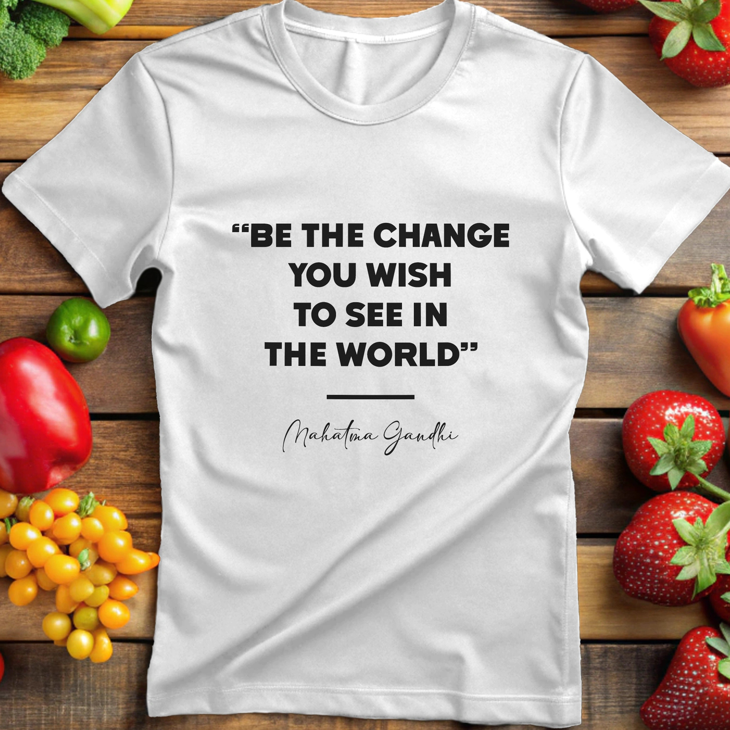 Mahatma Ghandi - Be the Change You Wish To See in The World