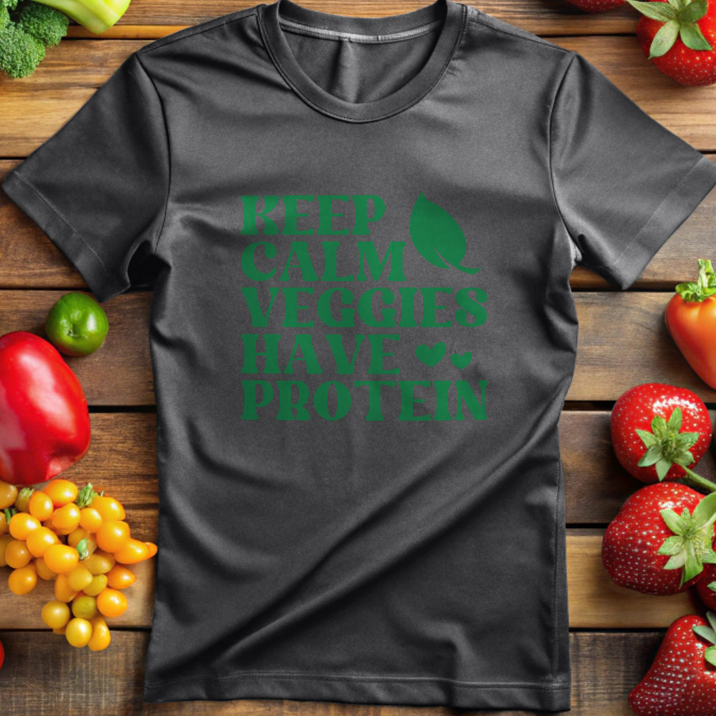 Keep Calm, Veggies Have Protein