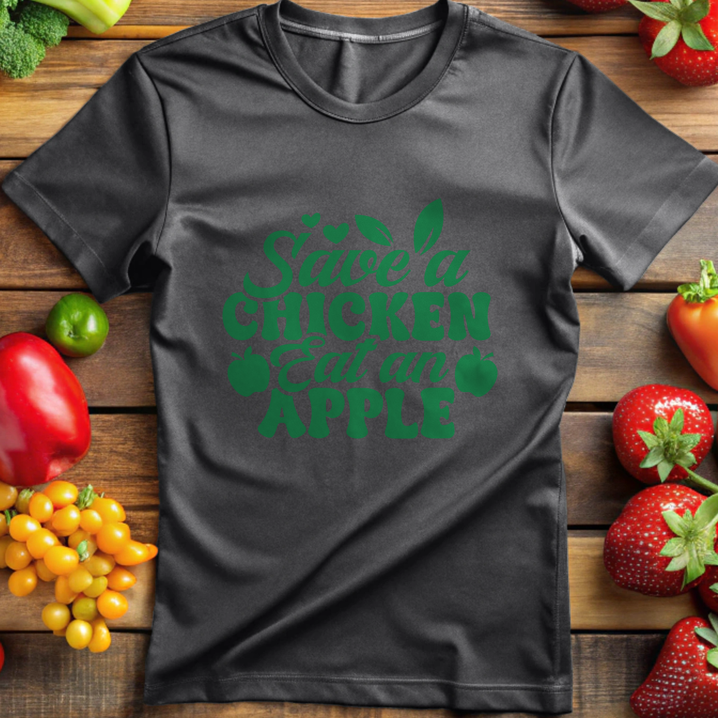 Save A Chicken, Eat An Apple
