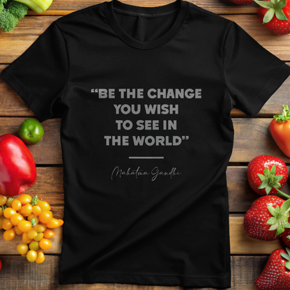 Mahatma Ghandi - Be the Change You Wish To See in The World