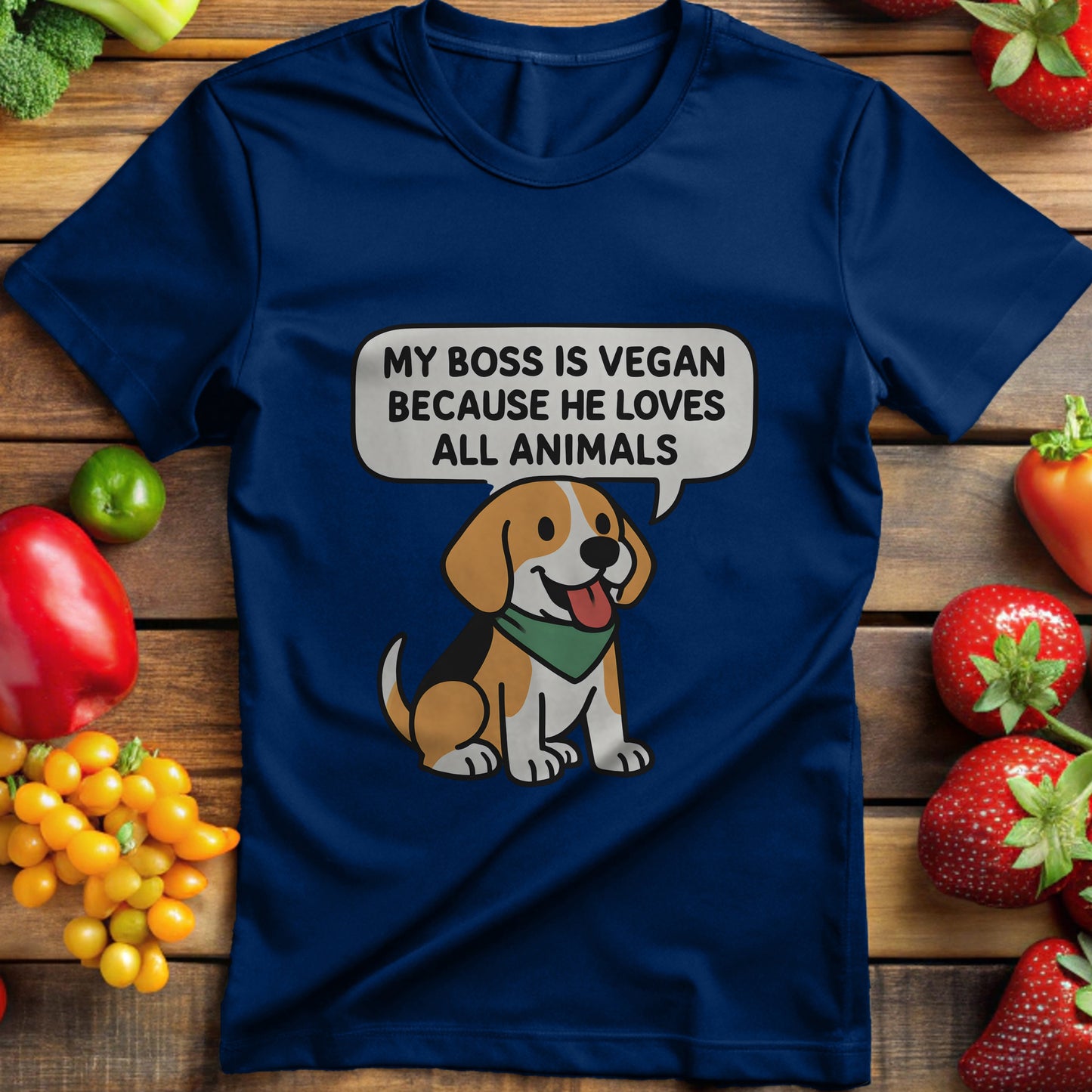 My Boss Is Vegan Because He Loves All Animals
