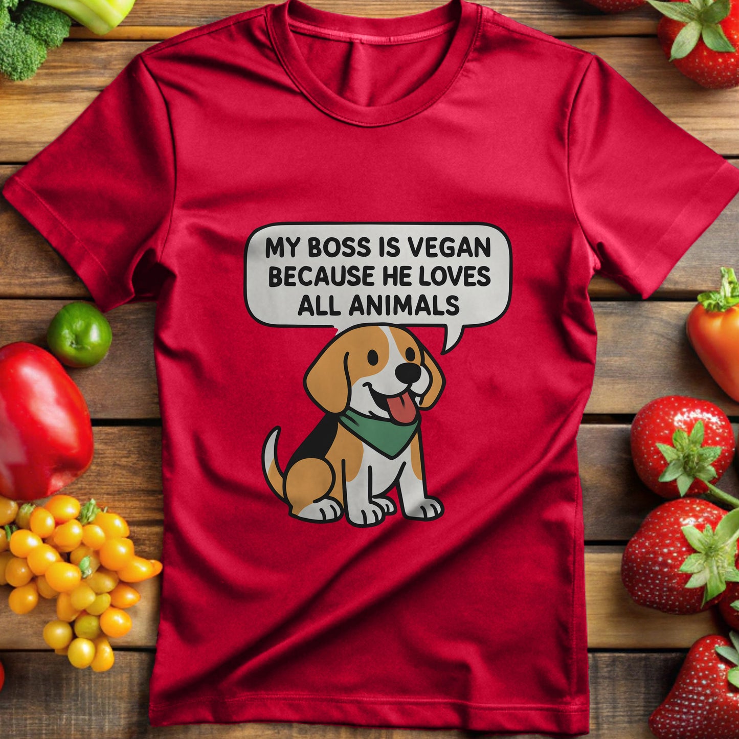 My Boss Is Vegan Because He Loves All Animals