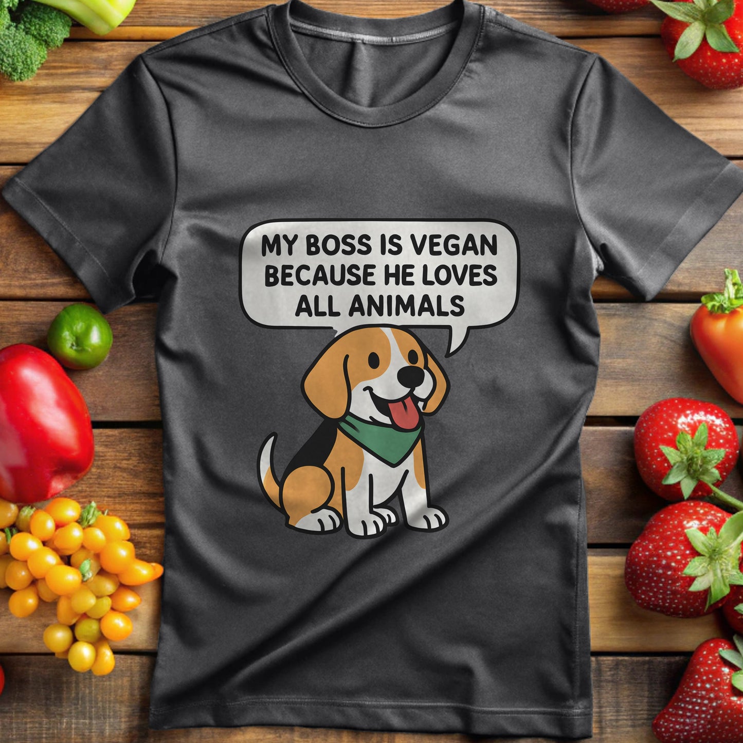 My Boss Is Vegan Because He Loves All Animals