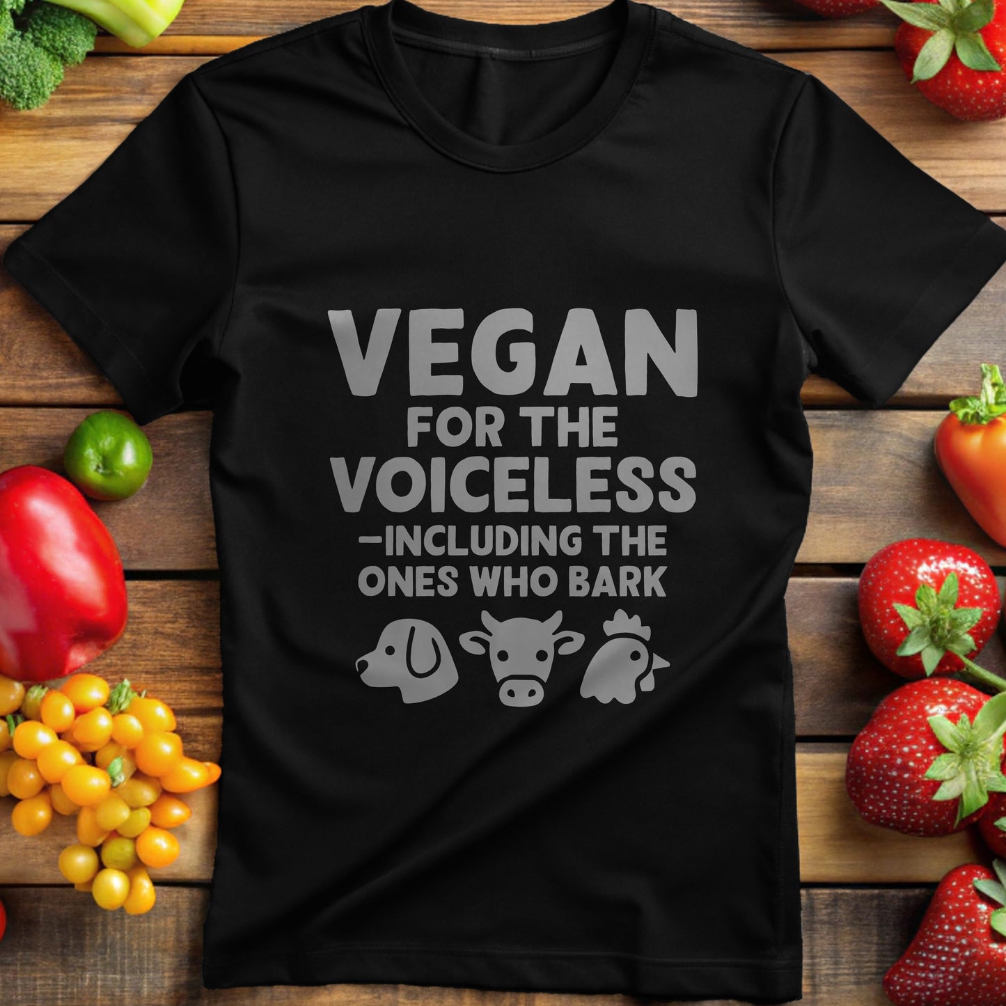 Vegan For The Voiceless. Including The Ones Who Bark