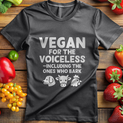Vegan For The Voiceless. Including The Ones Who Bark