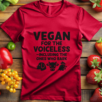 Vegan For The Voiceless. Including The Ones Who Bark
