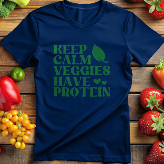 Keep Calm, Veggies Have Protein