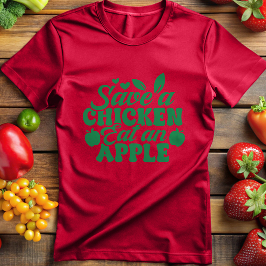 Save A Chicken, Eat An Apple