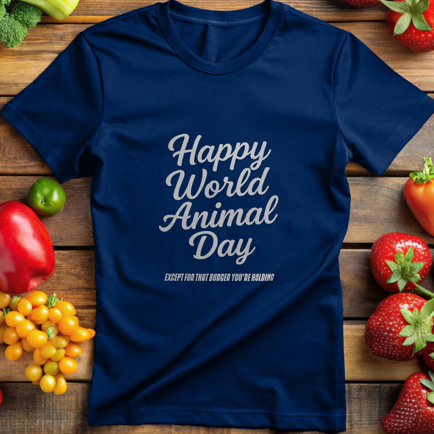 Happy World Animal Day, Except for that Burger You're Holding