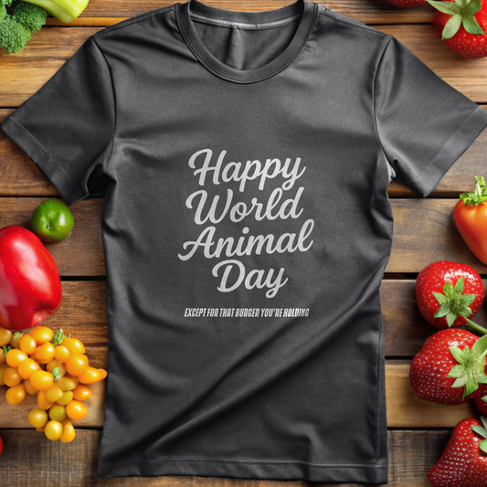 Happy World Animal Day, Except for that Burger You're Holding
