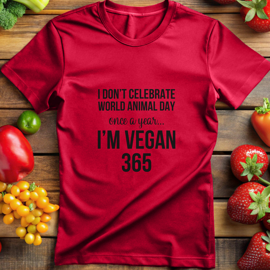 I Don't Celebrate World Animal Day Once a Year, I'm Vegan 365