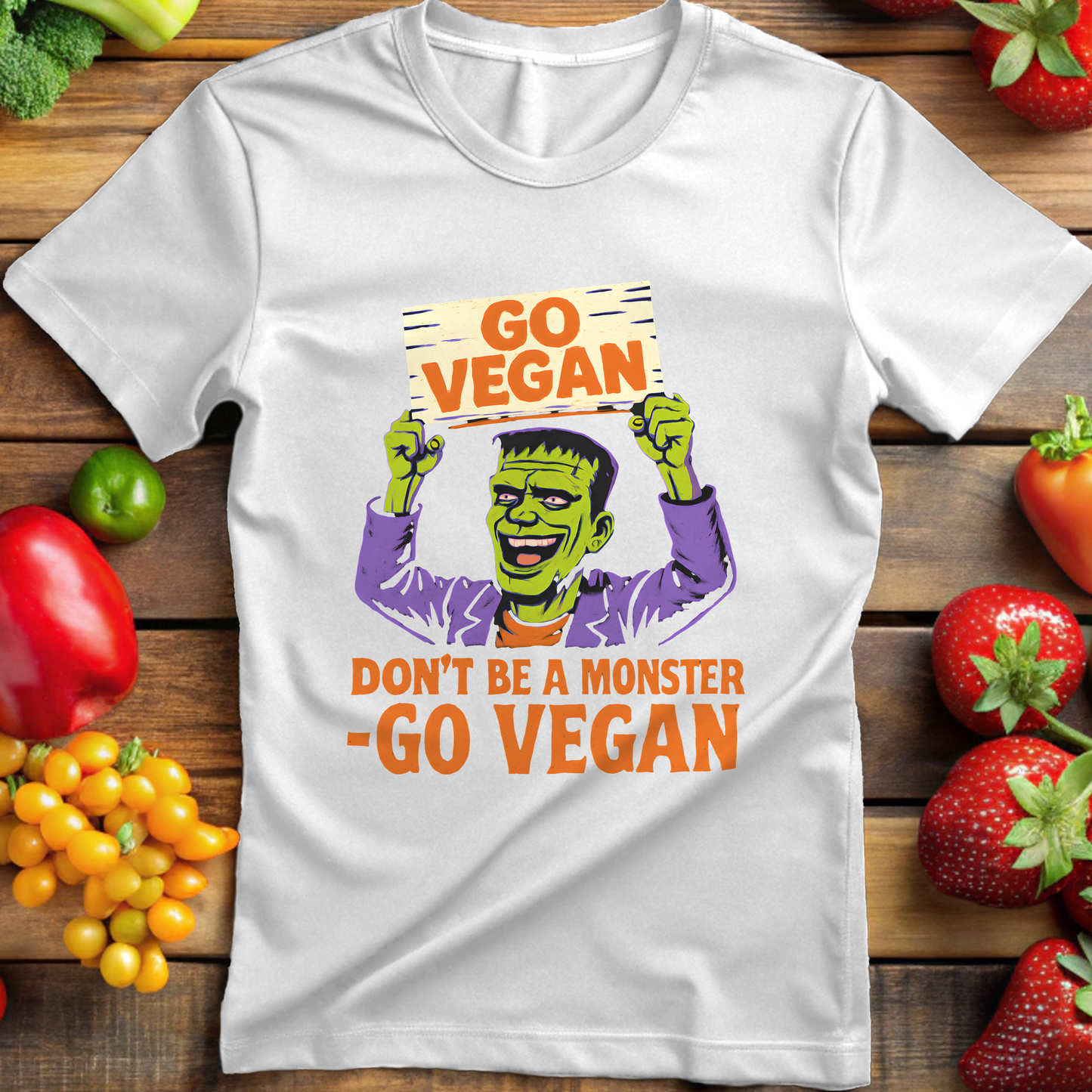 Don't be a Monster - Go Vegan
