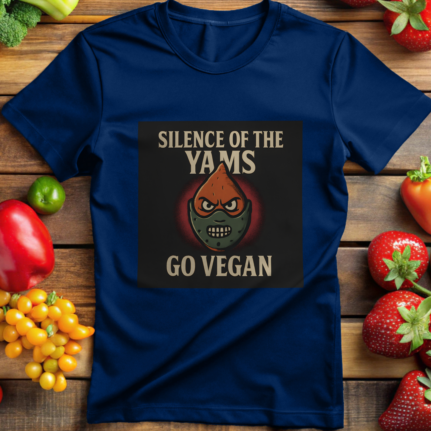 Silence of the Yams - Go Vegan