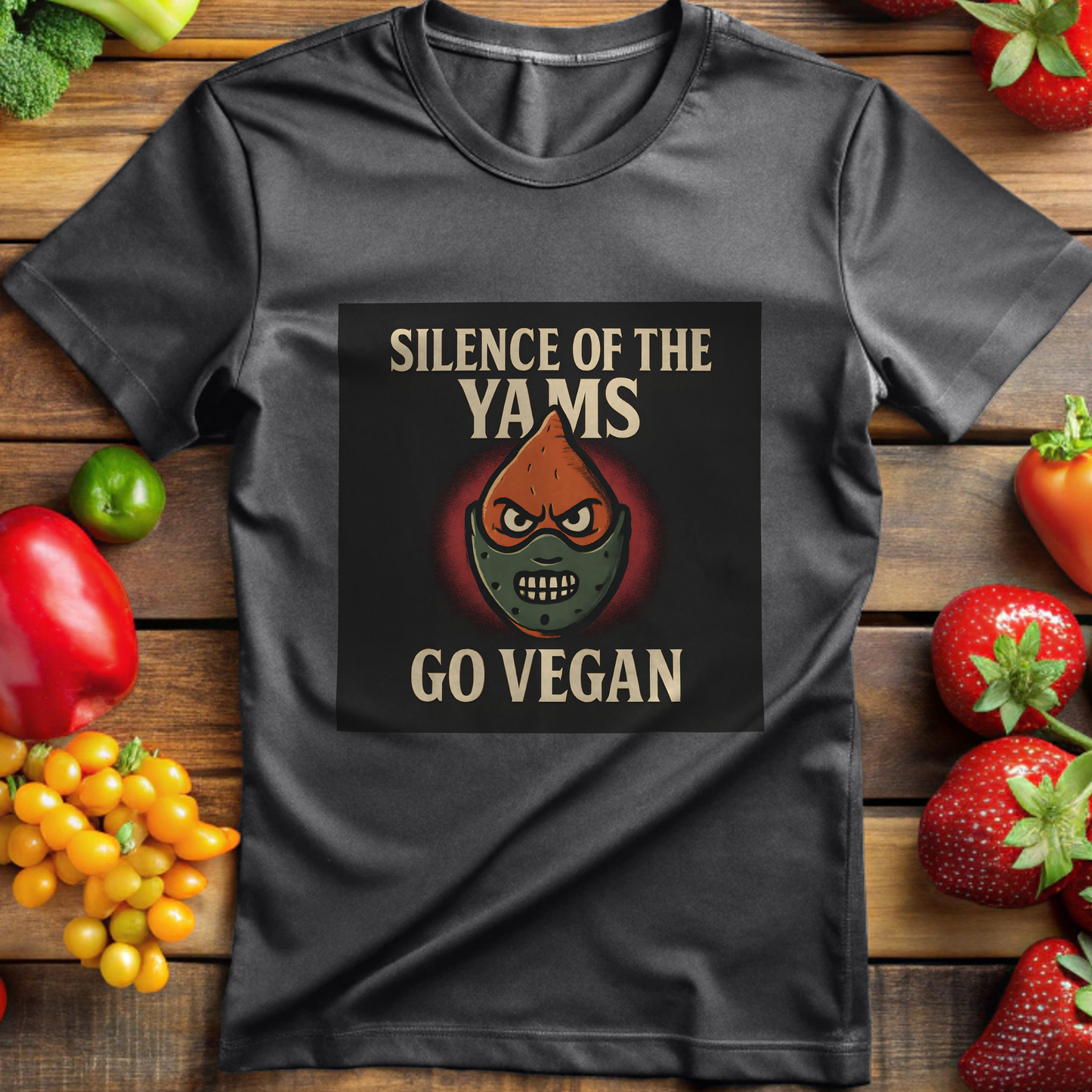 Silence of the Yams - Go Vegan
