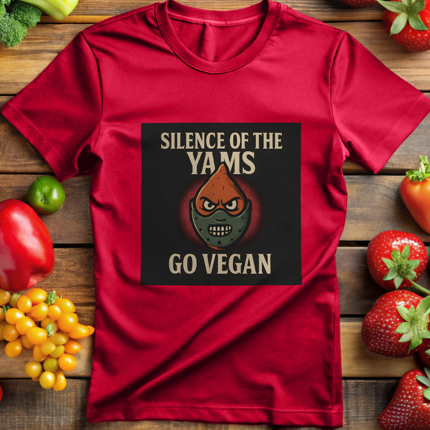 Silence of the Yams - Go Vegan