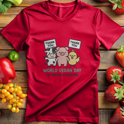 World Vegan Day No Animals Harmed