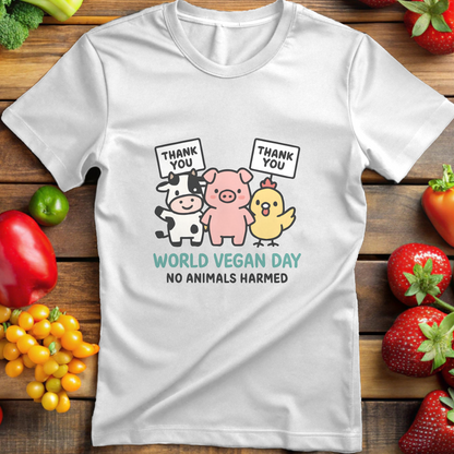 World Vegan Day No Animals Harmed