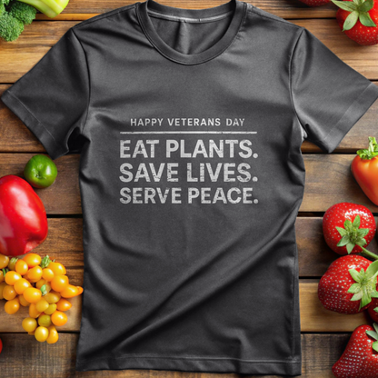 Happy Veterans Day: Eat Plants, Save Lives, Serve Peace