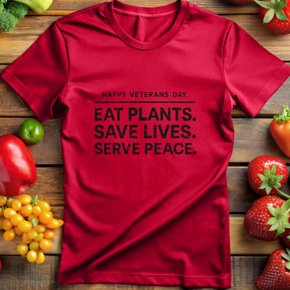 Happy Veterans Day: Eat Plants, Save Lives, Serve Peace