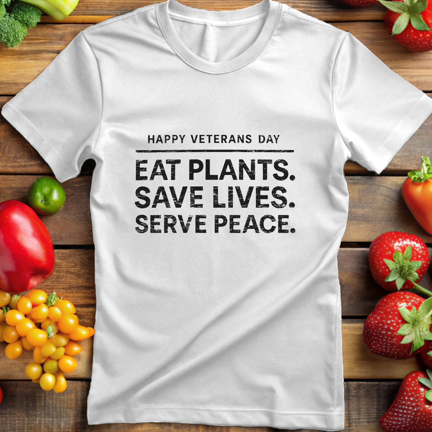 Happy Veterans Day: Eat Plants, Save Lives, Serve Peace