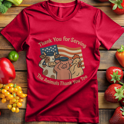 Thank You For Serving. The Animals Thank You Too